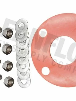 Cleanflow 316 SS Flange Bolt Packs With Gaskets - ANSI 150#