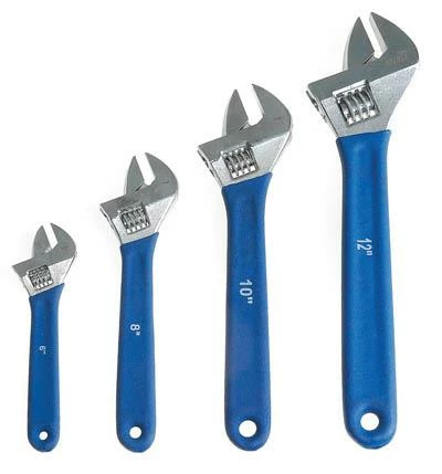 ToolTech® 4 Piece Adjustable Wrench Set Hand Tools 3 ToolTech® 4 Piece Adjustable Wrench Set Hand Tools