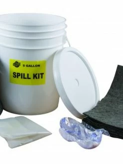 Globe Commercial Products Universal 5 Gallon Spill Kit