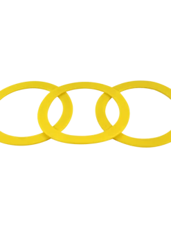 Fluidmaster Replacement Flush Valve Seals, 3 Pack, Yellow Maintenance Supplies