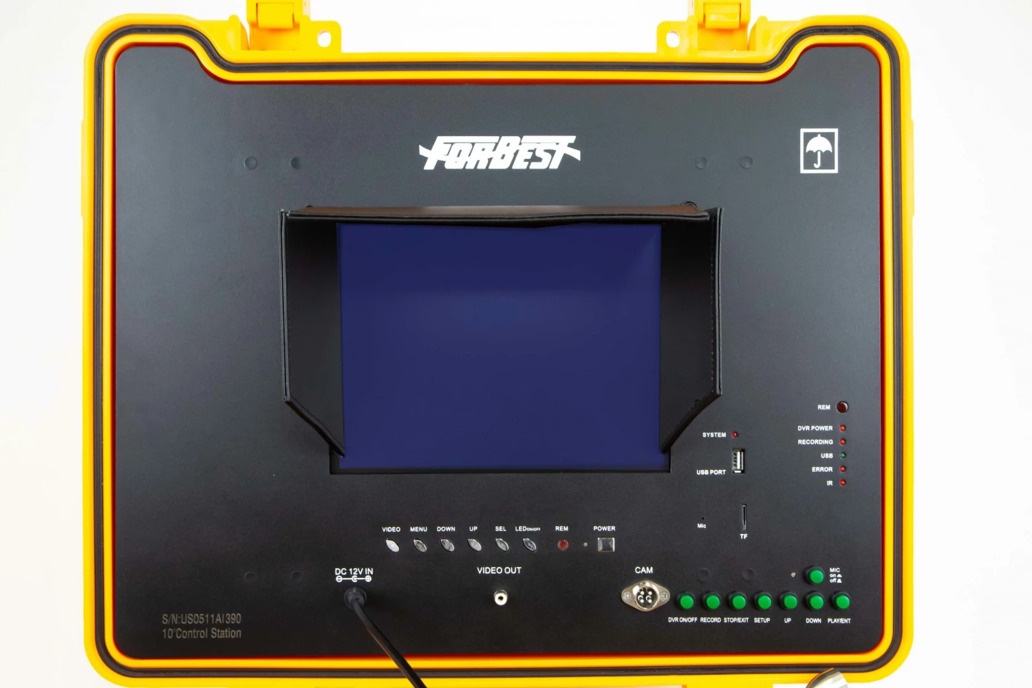 Forbest Luxury Portable Sewer/Drain Camera, With Transmitter, Meter Counter, 130FT Pipe Inspection & Locators 7 Forbest Luxury Portable Sewer/Drain Camera, With Transmitter, Meter Counter, 130FT Pipe Inspection & Locators