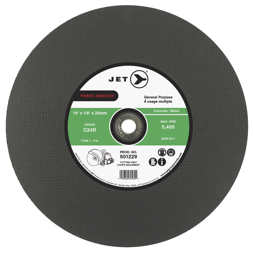 Power Tool Accessories Jet Concrete Cutting Cut-Off Wheels For High Speed Gas Saws 3 Power Tool Accessories Jet Concrete Cutting Cut-Off Wheels For High Speed Gas Saws