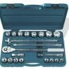 Signet 3/4" Drive 21 Piece SAE Socket Set | 7/8" - 2"