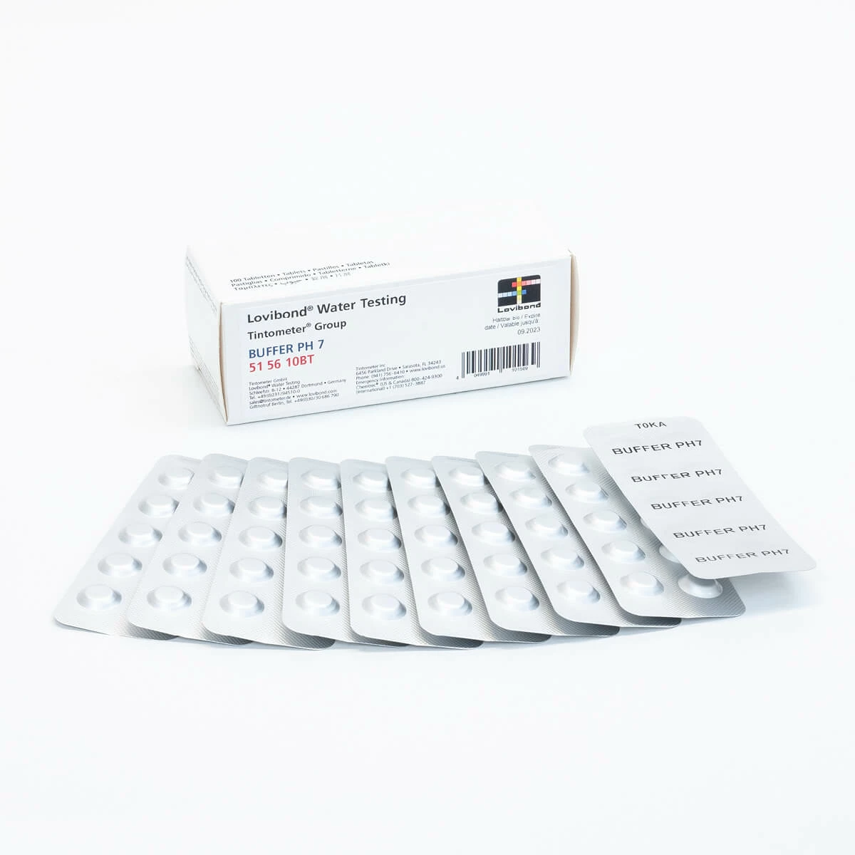 Lovibond Buffer Tablets PH 7 | Pk/100 Water Testing Supplies 3 Lovibond Buffer Tablets PH 7 | Pk/100 Water Testing Supplies