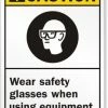 Cleanflow Wear Safety Glasses Safety Sign Safety Supplies
