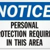 Cleanflow Safety Supplies Personal Protection Required Safety Sign
