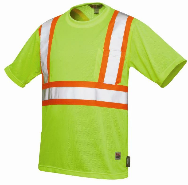 Tough Duck S392 Premium Polyester Micro Mesh Safety T-Shirt With Pocket | XS-7XL Hi-Vis Work Wear 9 Tough Duck S392 Premium Polyester Micro Mesh Safety T-Shirt With Pocket | XS-7XL Hi-Vis Work Wear