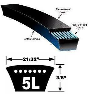 D & D Global Industrial Drive Belts | 5L300 - 5L500 Maintenance Supplies 3 D & D Global Industrial Drive Belts | 5L300 - 5L500 Maintenance Supplies