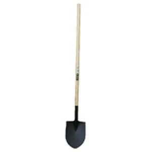 Cleanflow Landscaping Tools Premium Round Blade Shovel | Long Wood Handle 3 Cleanflow Landscaping Tools Premium Round Blade Shovel | Long Wood Handle