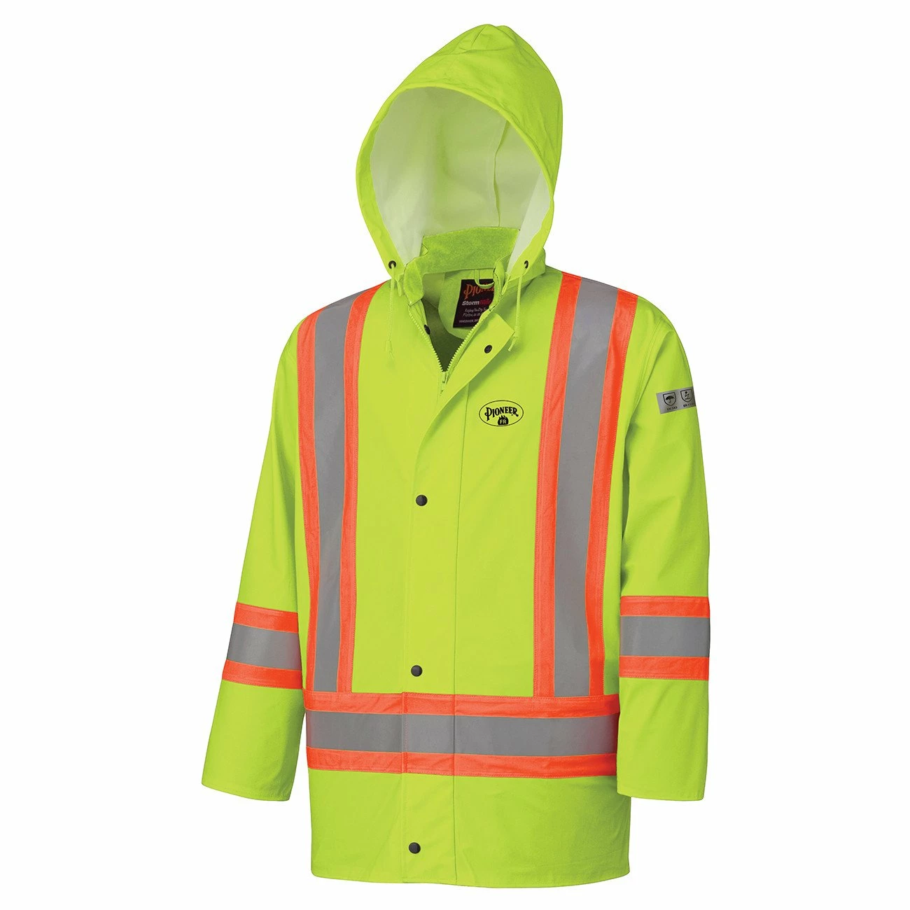 Pioneer FR Stretch Waterproof Jacket | XS-7XL Flame Resistant Work Wear 3 Pioneer FR Stretch Waterproof Jacket | XS-7XL Flame Resistant Work Wear