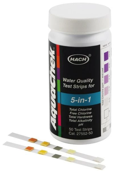 Hach 2755250 5 In 1 Water Quality Test Strips 3 Hach 2755250 5 In 1 Water Quality Test Strips