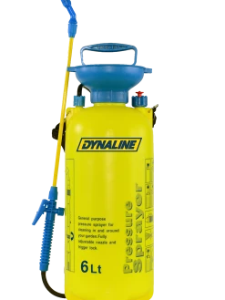 Dynaline Handheld Pressure Sprayer With Hose And Wand Cleaning Tools