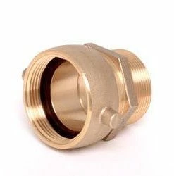 Greenline Hose And Fittings Brass Swivel Fire Hydrant Adapters | 2-1/2" Female WCT X Male NPT Sizes