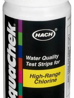 Hach 2890200 High-Range Chlorine Test Strips | 0 - 600 Mg/L