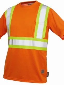 Tough Duck S392 Premium Polyester Micro Mesh Safety T-Shirt With Pocket | XS-7XL Hi-Vis Work Wear 16 Tough Duck S392 Premium Polyester Micro Mesh Safety T-Shirt With Pocket | XS-7XL Hi-Vis Work Wear