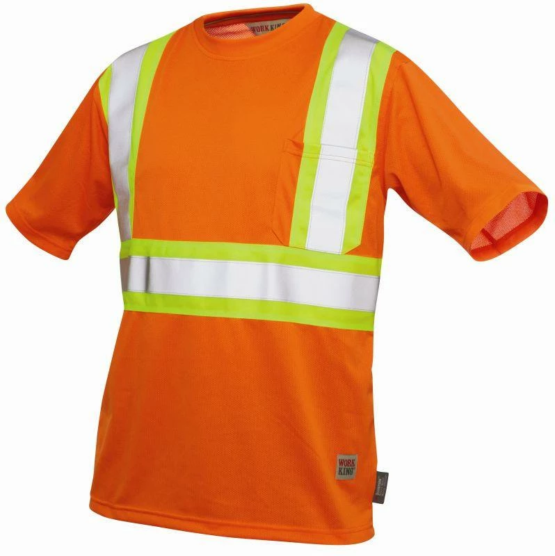 Tough Duck S392 Premium Polyester Micro Mesh Safety T-Shirt With Pocket | XS-7XL Hi-Vis Work Wear 5 Tough Duck S392 Premium Polyester Micro Mesh Safety T-Shirt With Pocket | XS-7XL Hi-Vis Work Wear