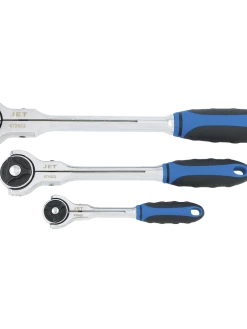 Jet 270° Swivel Head Ratchet Wrenches - 72 Tooth Hand Tools