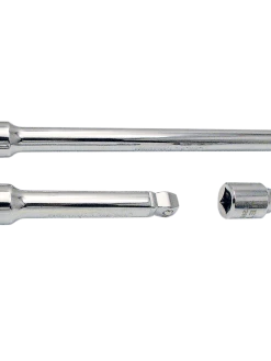 Jet 1/2" Dr. Chrome 2-Way Wobble Extension Bar Set - 3 Piece