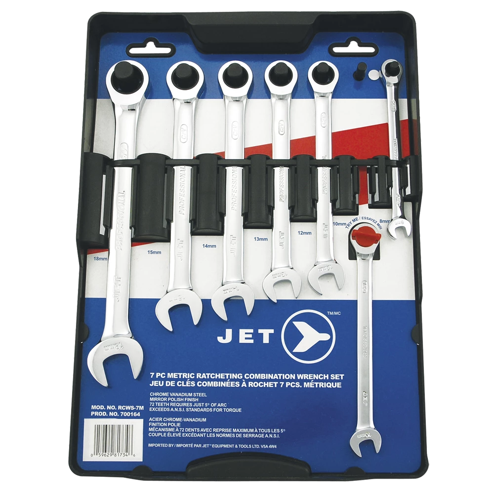 Hand Tools Jet Long Pattern Ratcheting Wrench Sets 5 Hand Tools Jet Long Pattern Ratcheting Wrench Sets