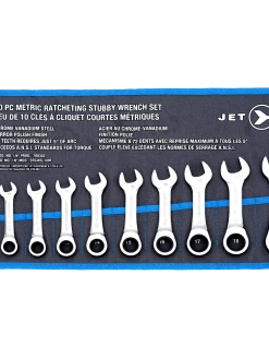Jet Stubby Ratcheting Wrench Sets