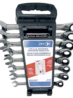 Hand Tools Jet Long Pattern Ratcheting Wrench Sets - Reversing
