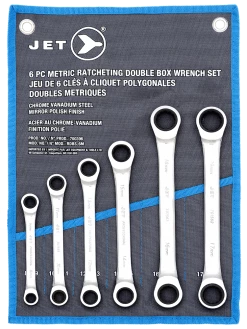 Jet Ratcheting Double Box Wrench Sets Hand Tools
