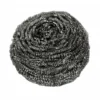 Globe Commercial Products 50g Stainless Steel Scourer (Pack Of 12)