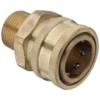 Greenline Pressure Washer Quick Connect Couplers | Brass | Coupler X MPT 1 Greenline Pressure Washer Quick Connect Couplers | Brass | Coupler X MPT