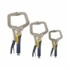 ToolTech® 3-Piece C-Clamp Locking Pliers Set 2 ToolTech® 3-Piece C-Clamp Locking Pliers Set