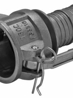 Greenline 316 Stainless Steel Camlock Type C | Female Camlock X Hose Shank | 3/4" To 6" Sizes Hose And Fittings