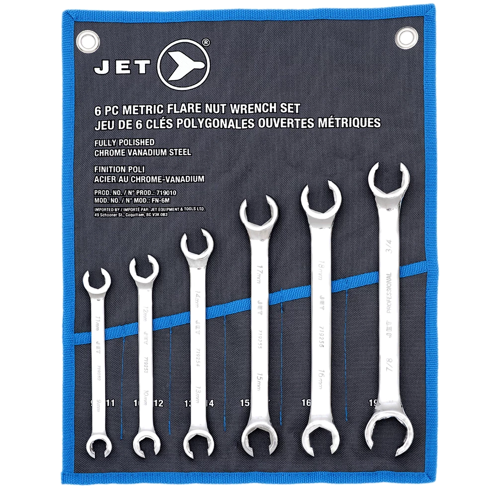 Pipe Tools Jet Flare Nut Double Box Wrench Sets 4 Pipe Tools Jet Flare Nut Double Box Wrench Sets