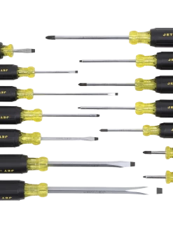 Hand Tools Jet Cushion Grip Screwdriver Set - 14 Piece