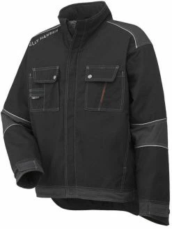 Helly Hansen Workwear Work Wear Helly Hansen Chelsea Insulated Winter Work Jacket | Black/Charcoal | Small - 4XLarge