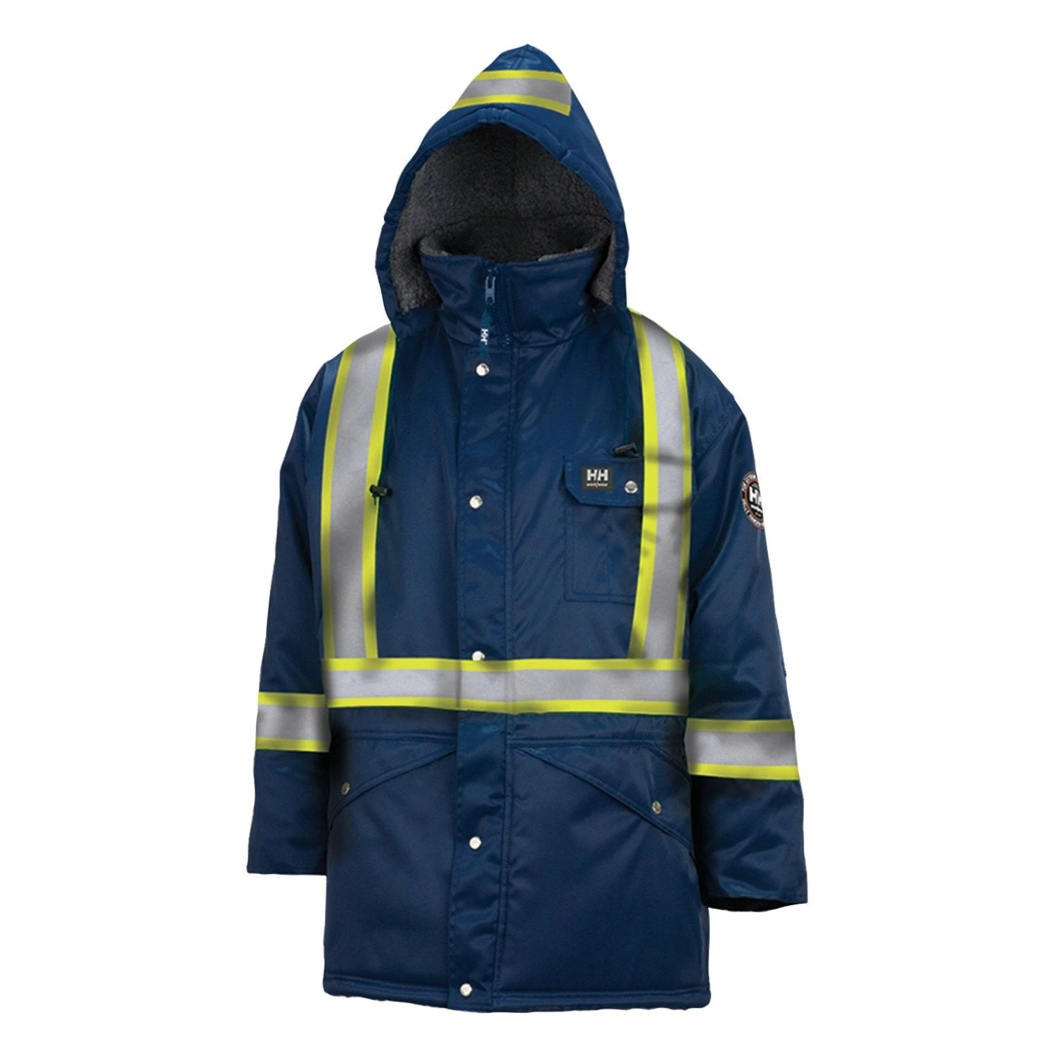 Helly Hansen Workwear Hi-Vis Work Wear Helly Hansen Brandon Hi-Vis Winter Parka 4 Helly Hansen Workwear Hi-Vis Work Wear Helly Hansen Brandon Hi-Vis Winter Parka