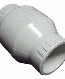 Cleanflow White PVC Swing Check Valves | 3/4" To 4" Sizes
