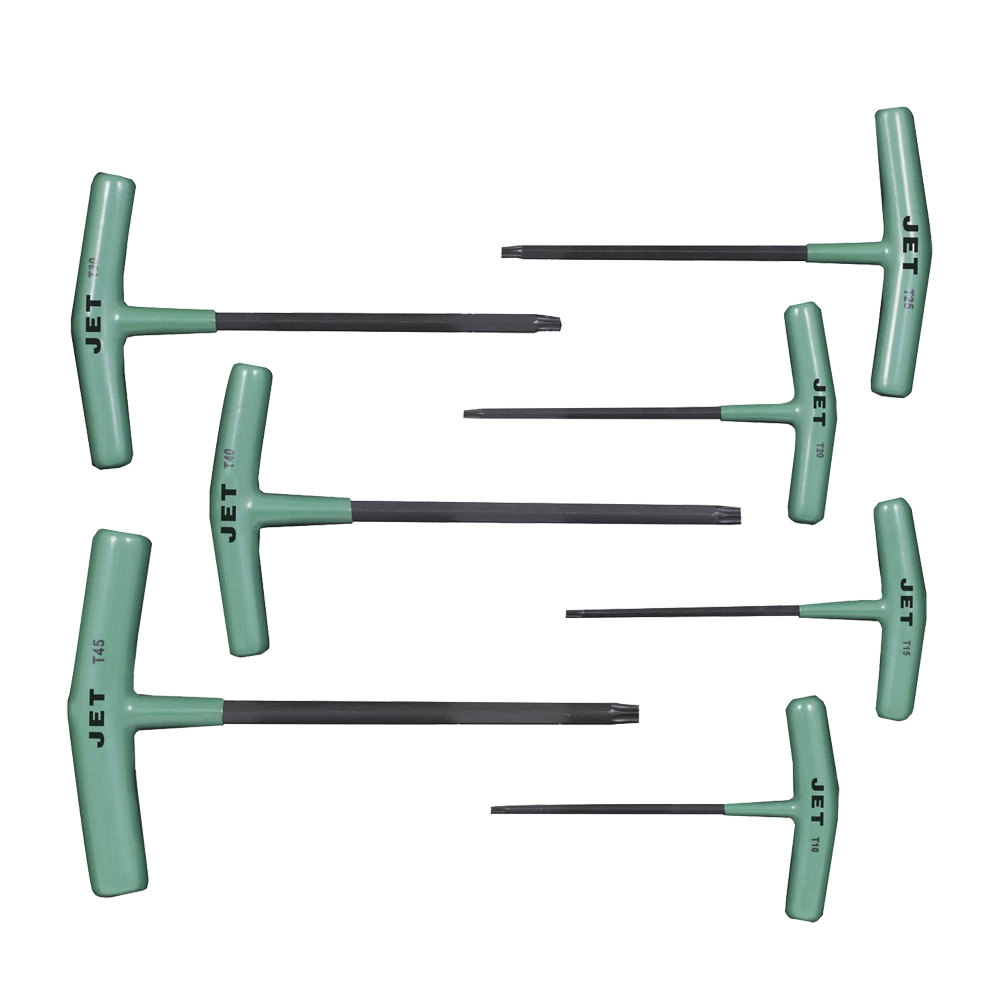 Hand Tools Jet T-Handle Style Hex And TORX Key Sets 5 Hand Tools Jet T-Handle Style Hex And TORX Key Sets