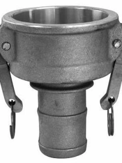 Greenline Hose And Fittings Aluminum Jump Size Camlock Type C | Female Camlock X Hose Shank | 2" To 4" Sizes