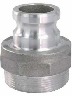 Greenline Aluminum Jump Size Camlock Type F | Male Camlock X MPT | 2" To 4" Sizes Hose And Fittings