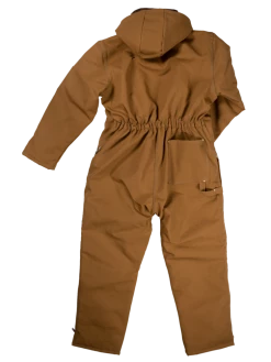 Tough Duck 7838 Heavyweight Deluxe Insulated Coveralls | Brown | Limited Size Selection