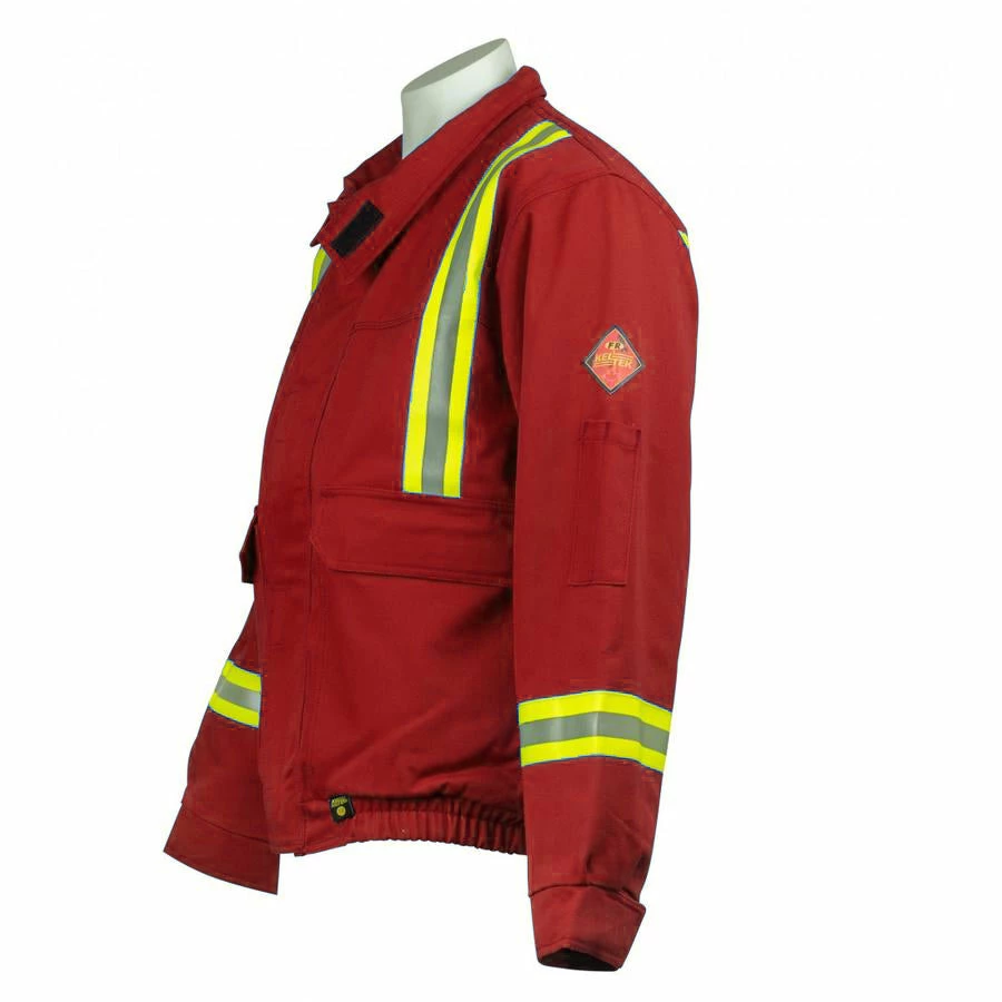 KELTEK Apparel KELTEK 7911S Flame Resistant Hi-Vis Light Lined Spring Bomber Jacket | S-5XL (HRC 2) 5 KELTEK Apparel KELTEK 7911S Flame Resistant Hi-Vis Light Lined Spring Bomber Jacket | S-5XL (HRC 2)