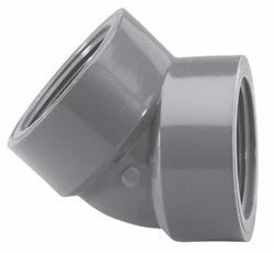 Lasco Schedule 80 PVC Threaded 45° Elbows
