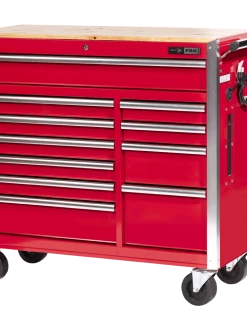Jet Pro Series Roller Cabinet | 11 Drawers | 42" X 18" Shop Equipment