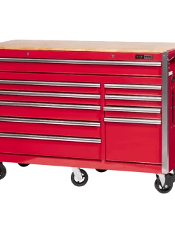Jet Pro Series Roller Cabinet | 10 Drawers | 56" X 24" Shop Equipment