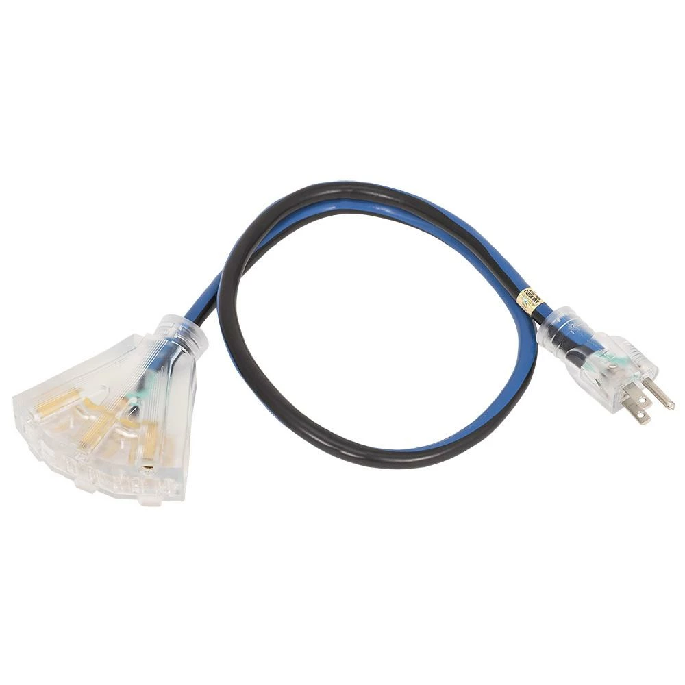 Lighting Startech Extreme Cold Contractor Grade Tri-Tap Adapters | 3 Ft Length 3 Lighting Startech Extreme Cold Contractor Grade Tri-Tap Adapters | 3 Ft Length