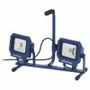 Startech Dual Head LED Work Site Light | 100 Watts | 9,400 Lumens 1 Startech Dual Head LED Work Site Light | 100 Watts | 9,400 Lumens
