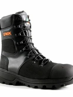 Unik Industrial Unik Iceland 8" Winter Safety Boot With Vibram® Fire & Ice Sole With Spikes | Sizes 5-13 Winter Safety Boots