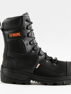 Unik Industrial Winter Safety Boots Unik Iceland 8" Internal Metguard Winter Safety Boot With Vibram® Fire & Ice Sole With Spikes | Sizes 5-13