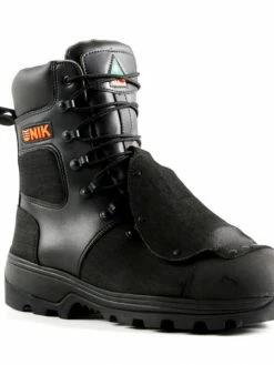 Unik Industrial Unik Iceland 8" External Metguard Winter Safety Boot With Vibram® Fire & Ice Sole With Spikes | Sizes 5-13 Winter Safety Boots