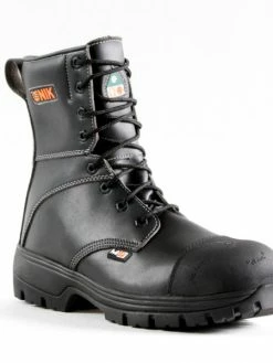 Unik Industrial 8 Inch Safety Boots Unik Chemik 8" Safety Boots W/ Internal Flexible Metguard | Sizes 4-14