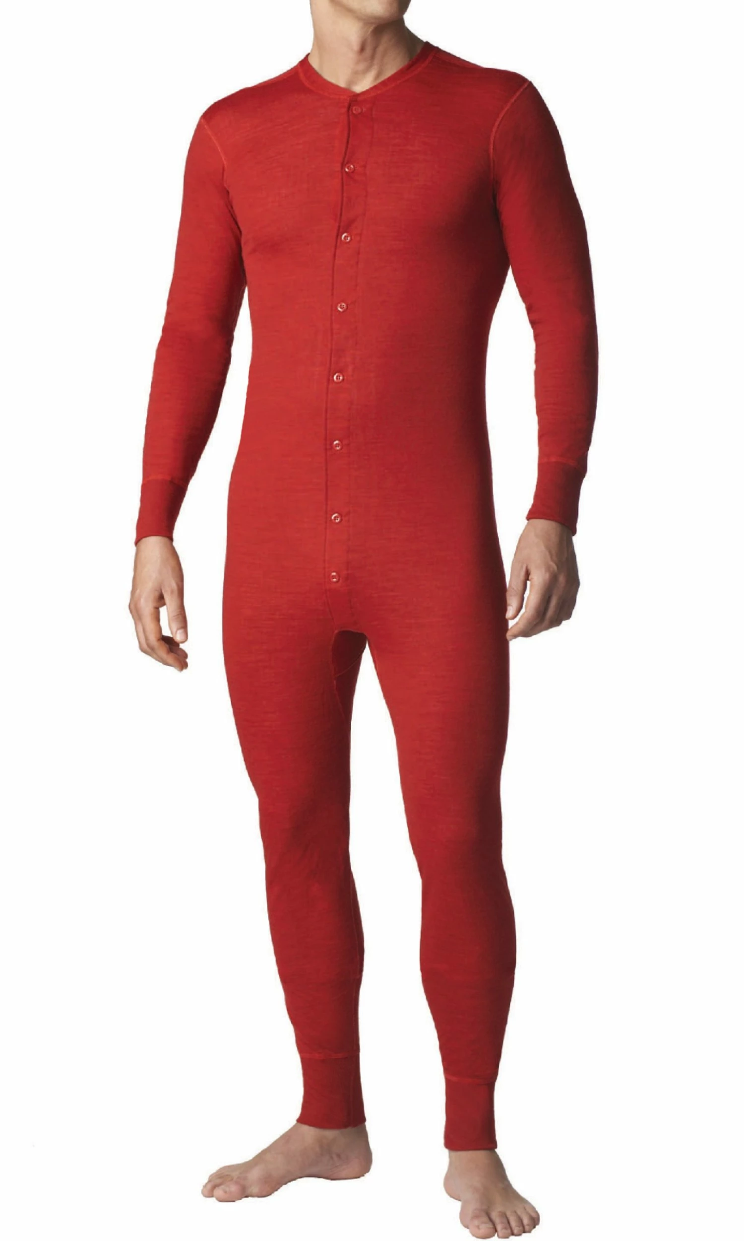 Stanfields Stanfield's 9500 Rib Knit Combination | Red | Sizes S - XL 3 Stanfields Stanfield's 9500 Rib Knit Combination | Red | Sizes S - XL